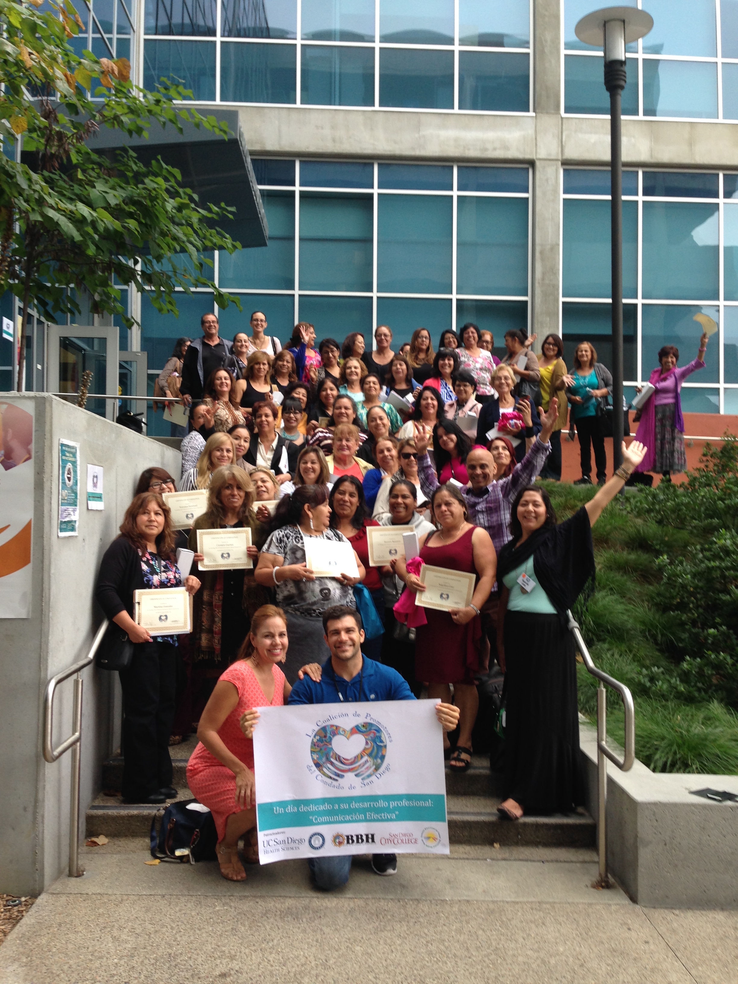 A Day of Professional Development Group Photo Group Photo after "A Day of Professional Development" Training
